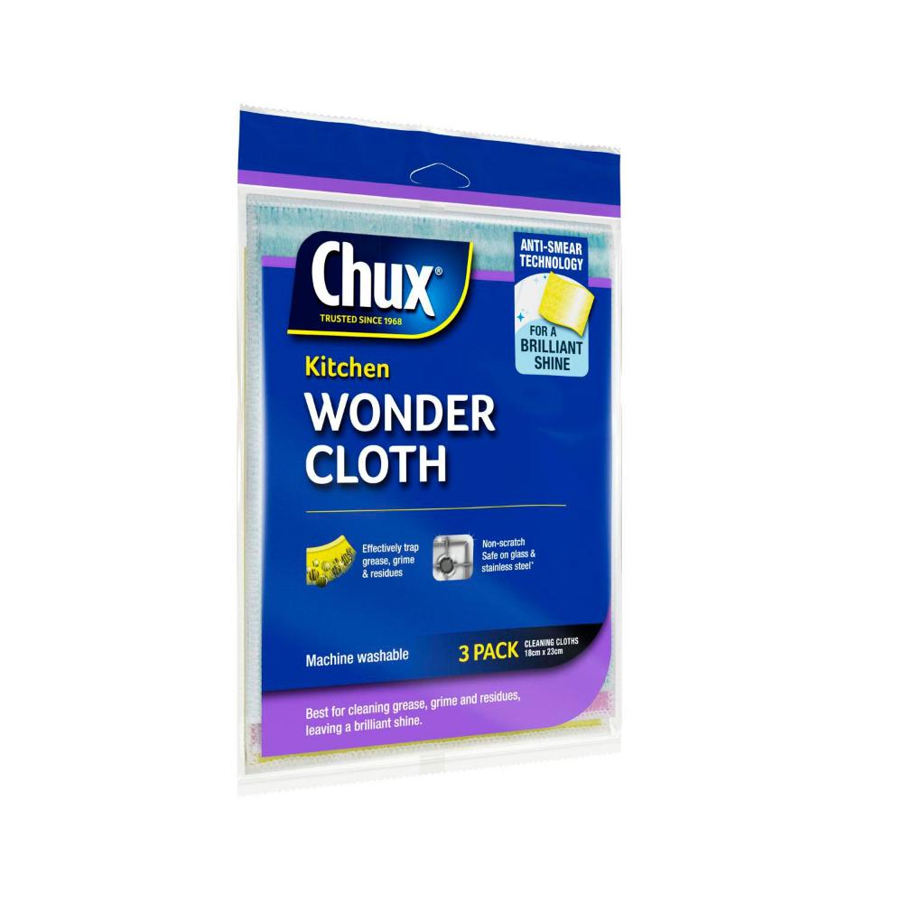 Buy Chux Wondercloth Kitchen Cloth 3 pack Coles