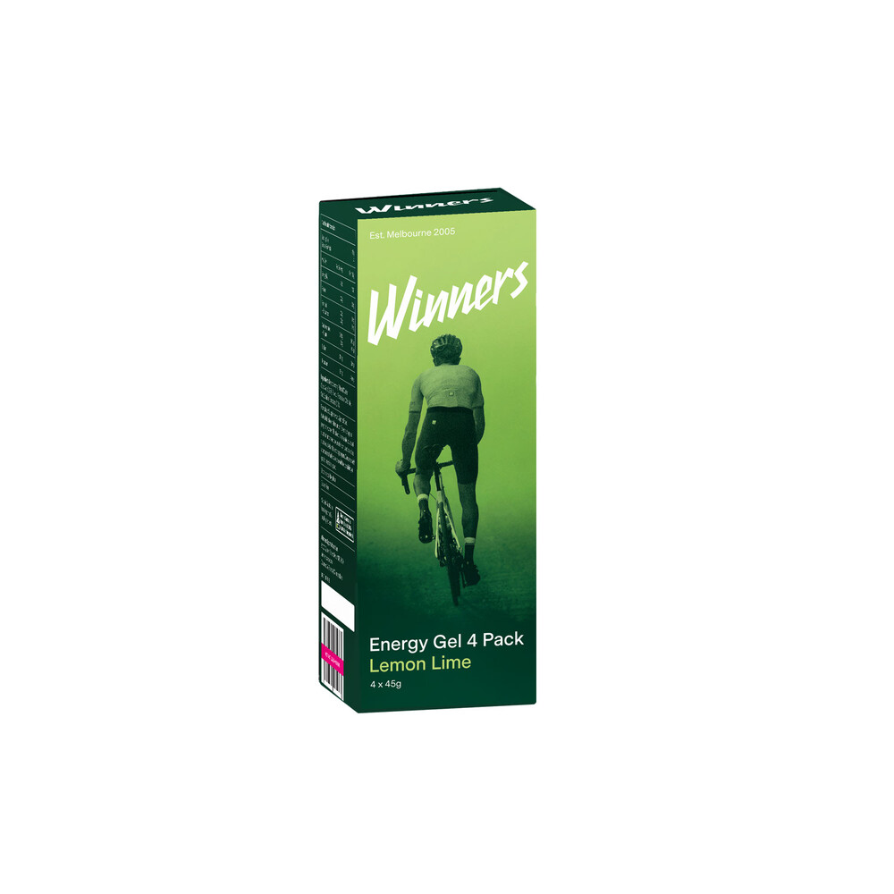 Buy Winners Lemon Lime Energy Gel 4 pack Coles