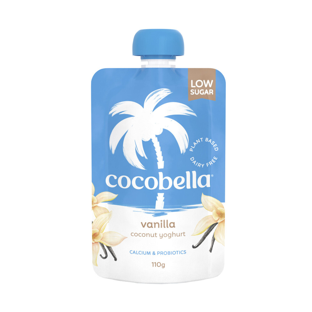 Cocobella Coconut Yoghurt Pouch Vanilla | 110g
