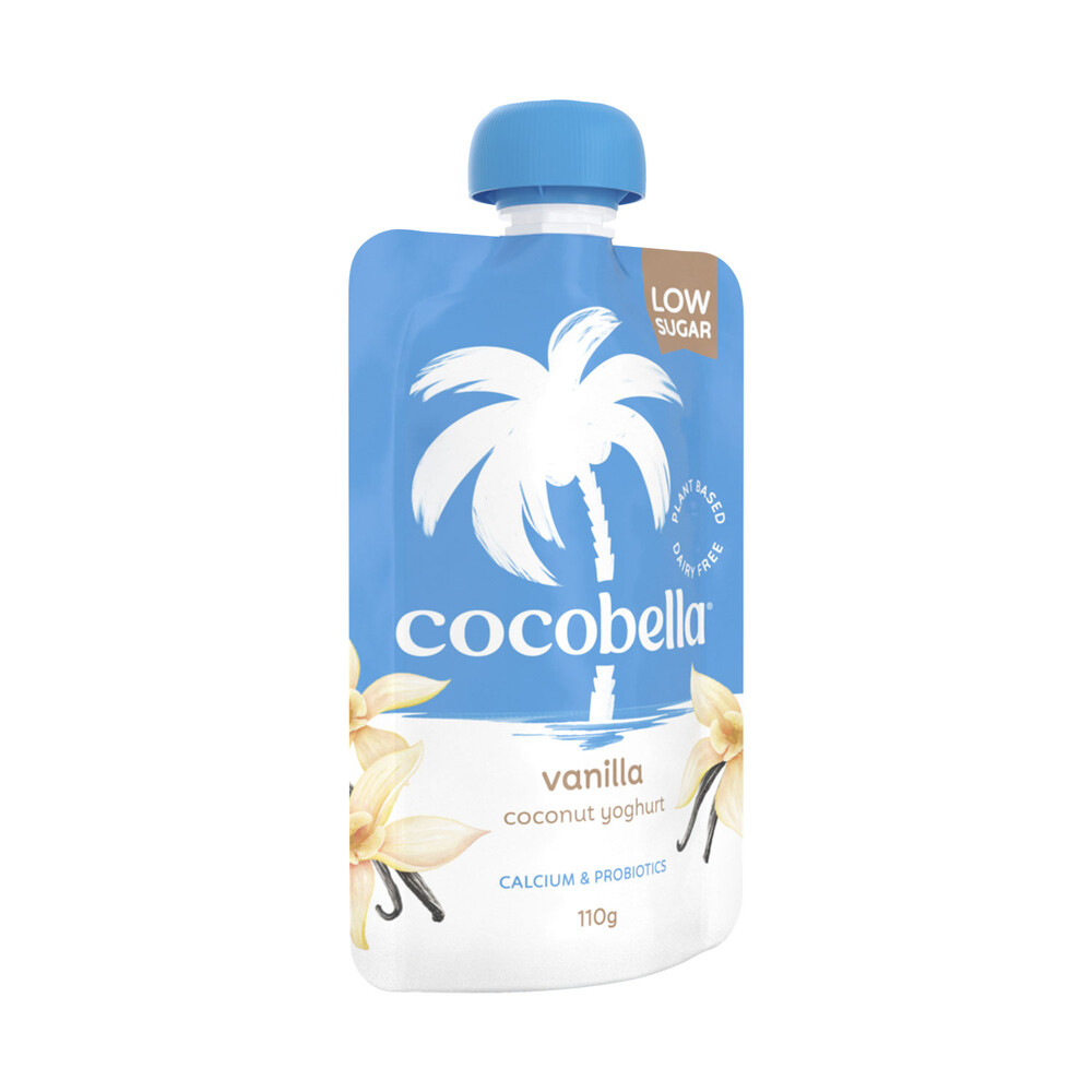 Cocobella Coconut Yoghurt Pouch Vanilla | 110g