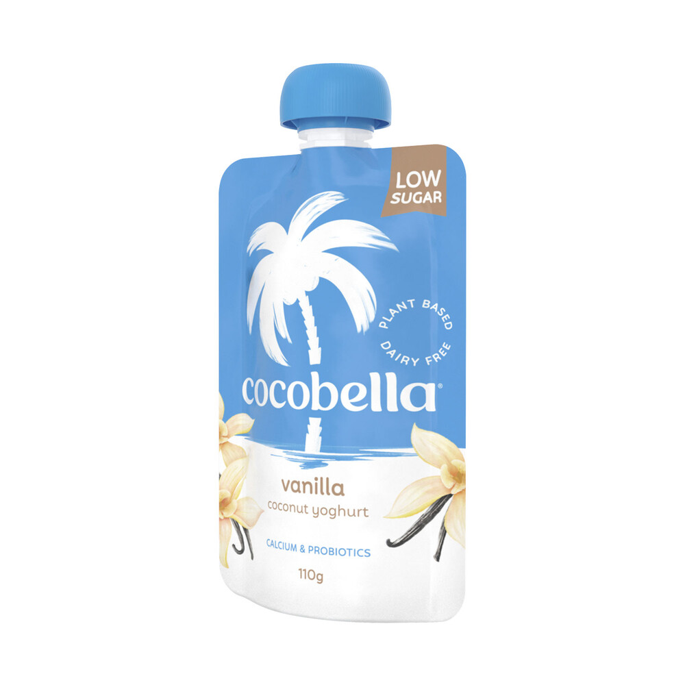 Cocobella Coconut Yoghurt Pouch Vanilla | 110g