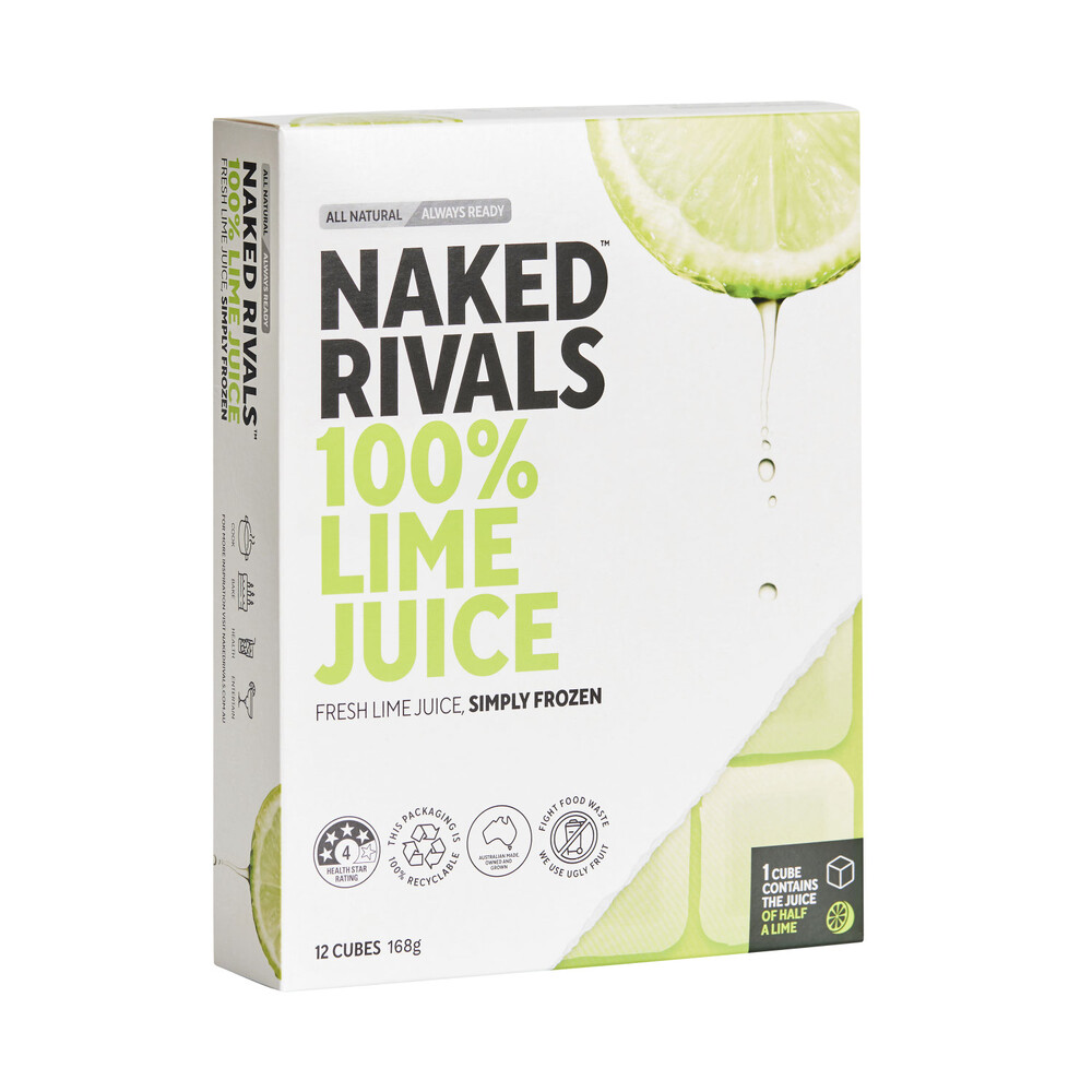 Buy Naked Rivals 100% Frozen Lime Juice 168g Coles
