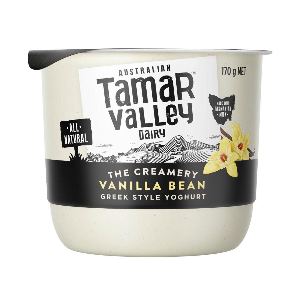 Buy Tamar Valley The Creamery Yoghurt Vanilla Bean 170g Coles