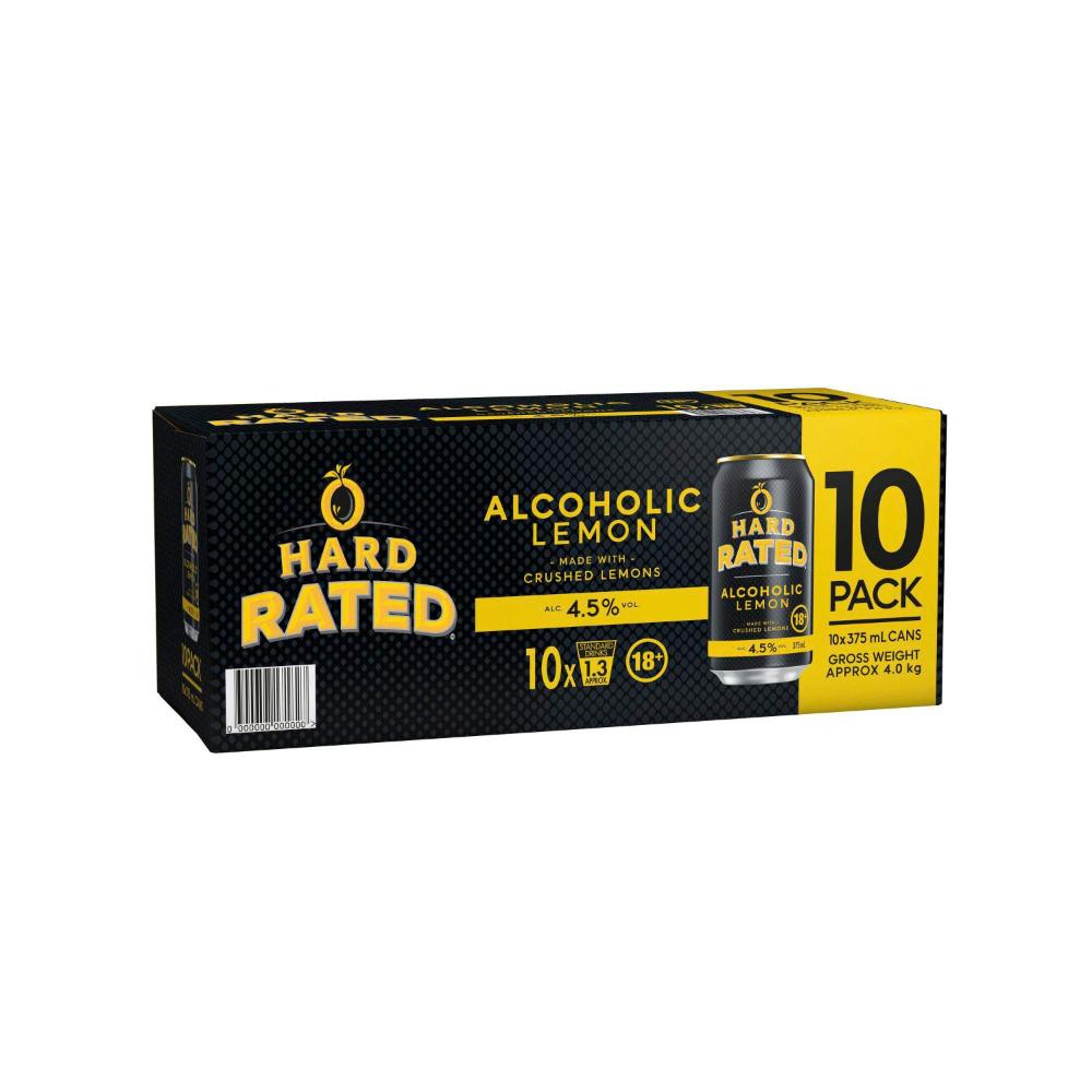 Hard Rated Can 375ml | 10 Pack