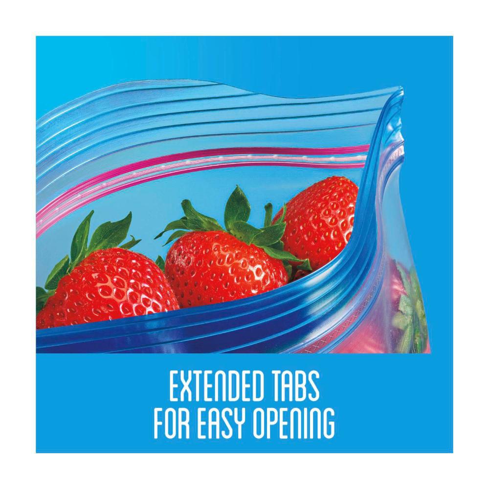 Ziploc Resealable Freezer Large Storage Bags | 38 Pack