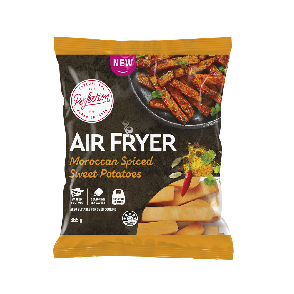 Buy Perfection Air Fryer Veg Moroc Sweet Potato 365g Coles