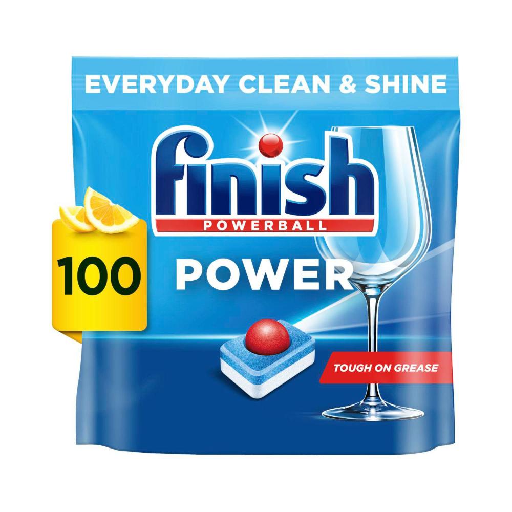 Buy Finish Power Dishwashing Tablets Lemon Spark 100 pack Coles