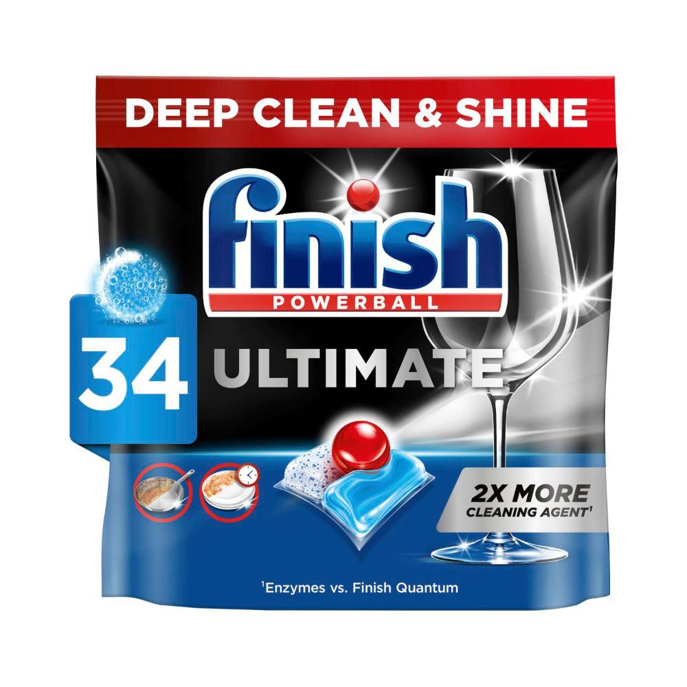 Buy Finish Ultimate Dishwashing Tablets Baking Soda 34 pack Coles
