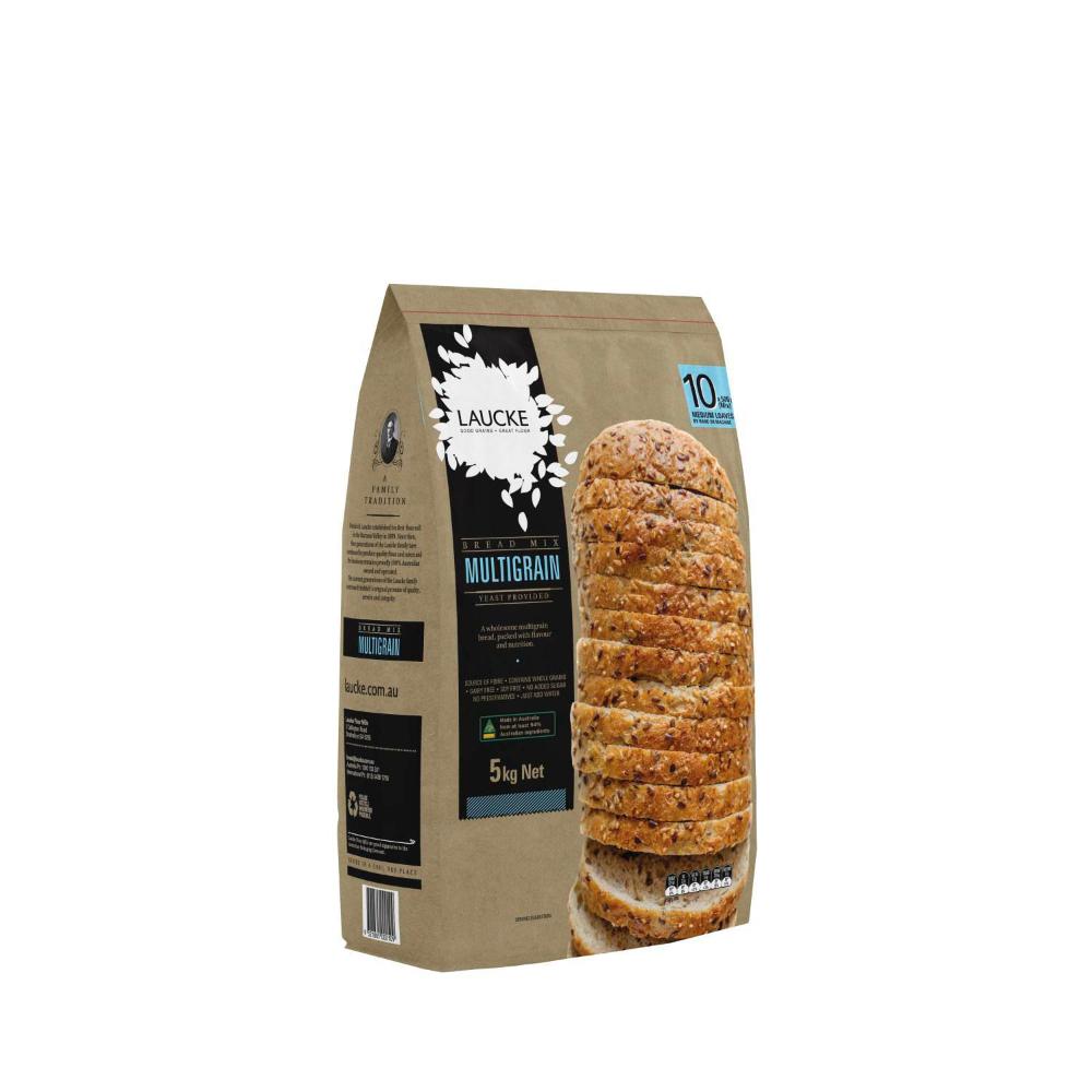 Buy Laucke Multigrain Bread Mix 5kg Coles