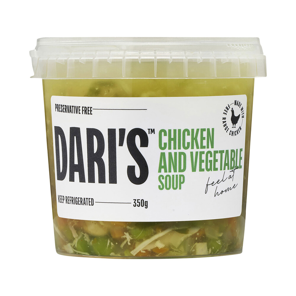 Dari's Chicken & Vegetable Soup | 350g