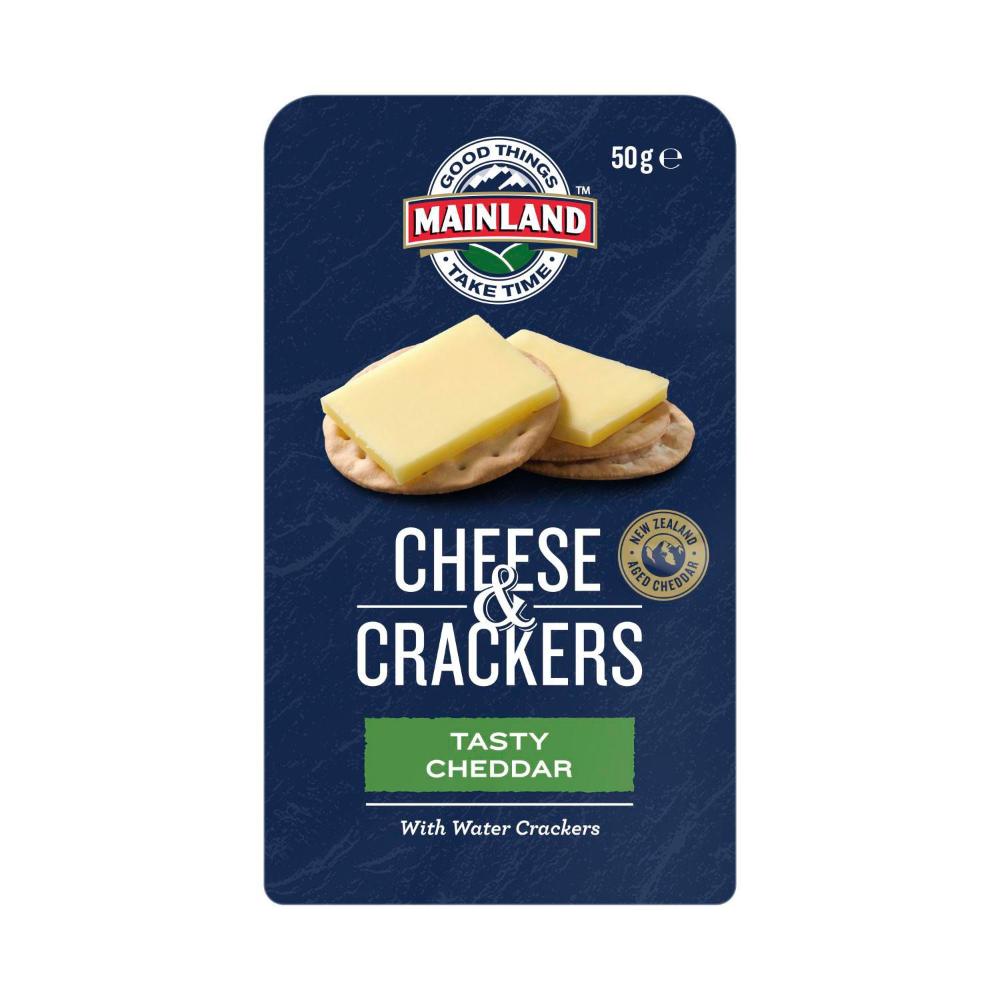 Buy Mainland On The Go Tasty Cheese & Crackers 50g Coles