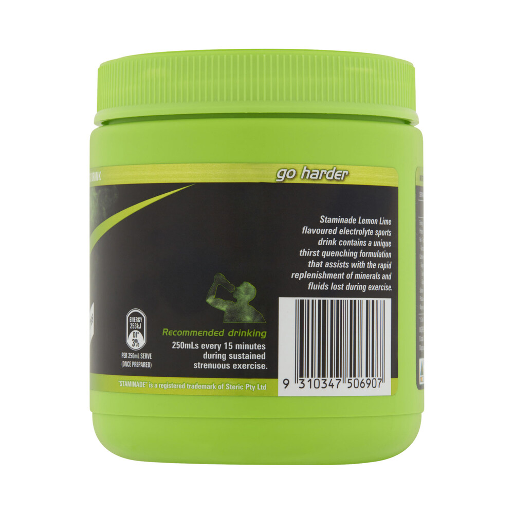 Staminade Lemon Lime Fusion Powder | 585g