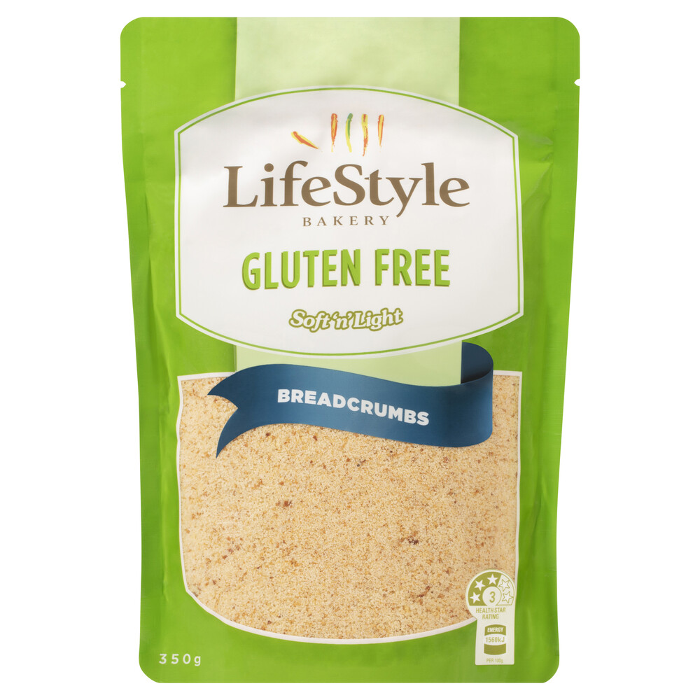 Buy Lifestyle Bakery Bread Crumbs Gluten Free 350g Coles