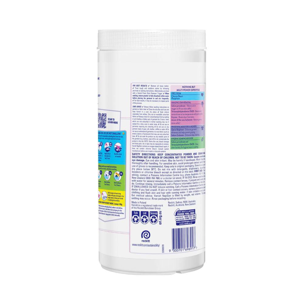 Vanish Napisan Oxi Crystal White Fabric Stain Remover Powder | 2kg