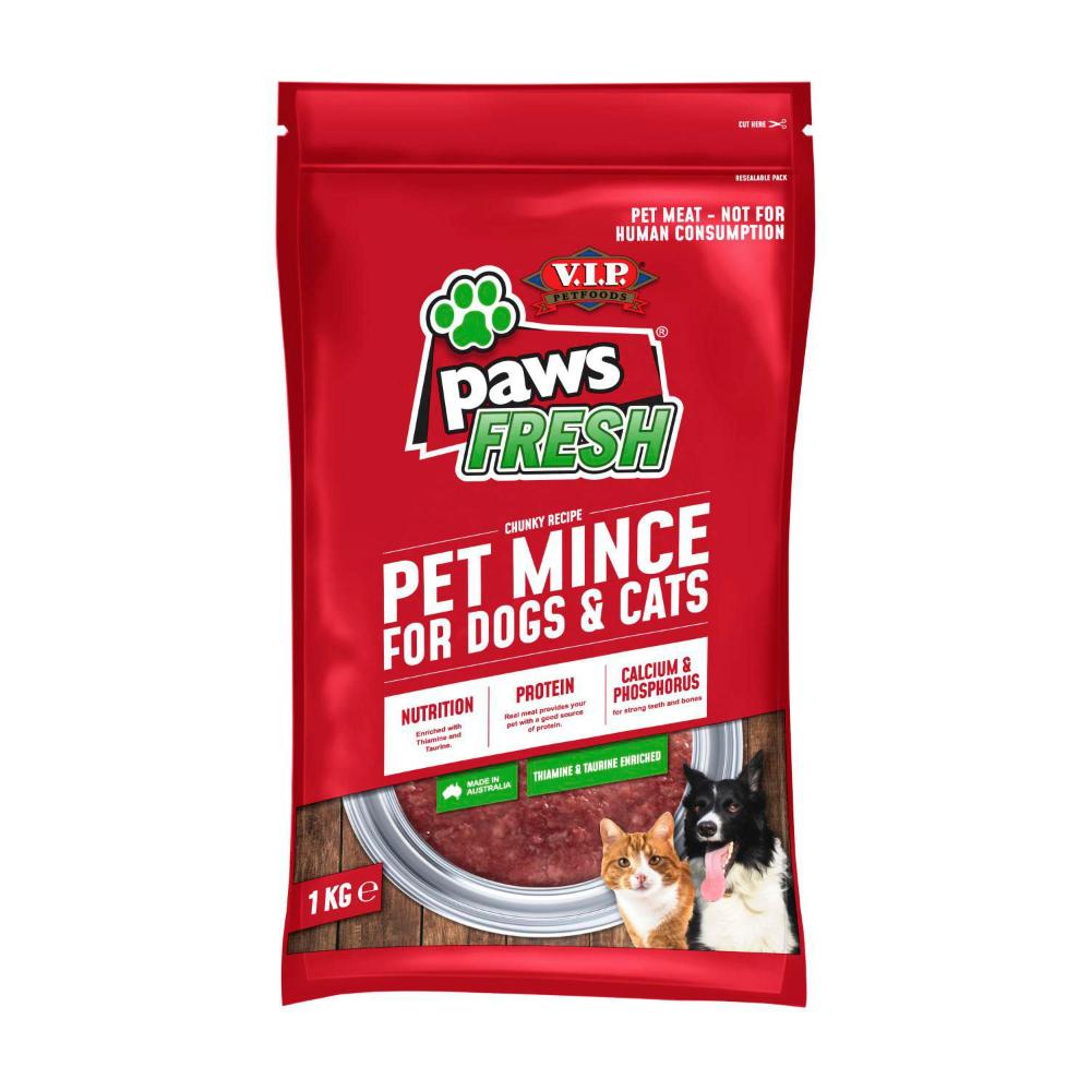 Buy Paws Beef Mince Dog Food KG Coles