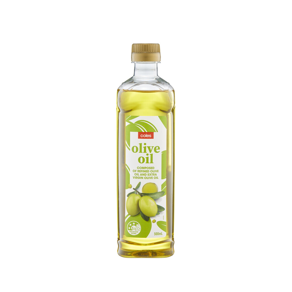 Buy Coles Refined Olive Oil 500mL Coles