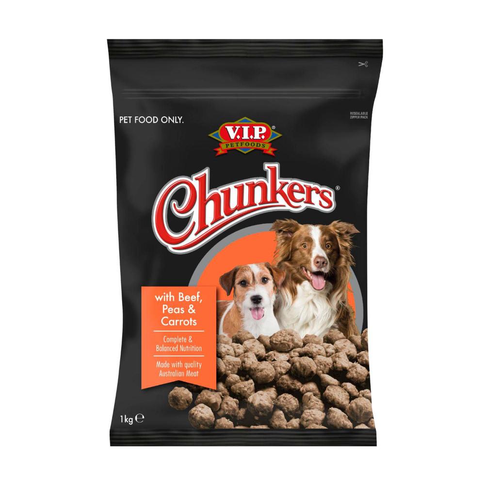 Buy Chunkers Adult Chilled Fresh Dog Food Meatballs Beef 1kg