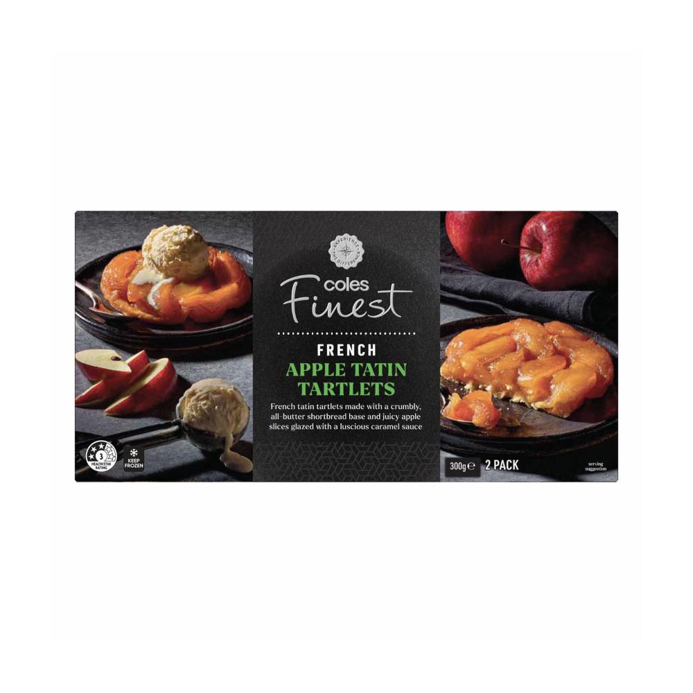 Apple Raspberry Coles Buy Coles Finest French Apple Tatin Tartlets 2 Pack 300g | Coles