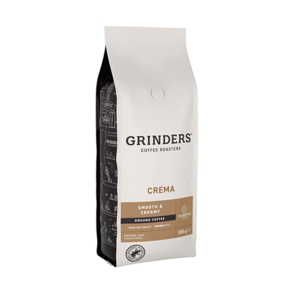 Grinders Crema Ground Coffee | 200g