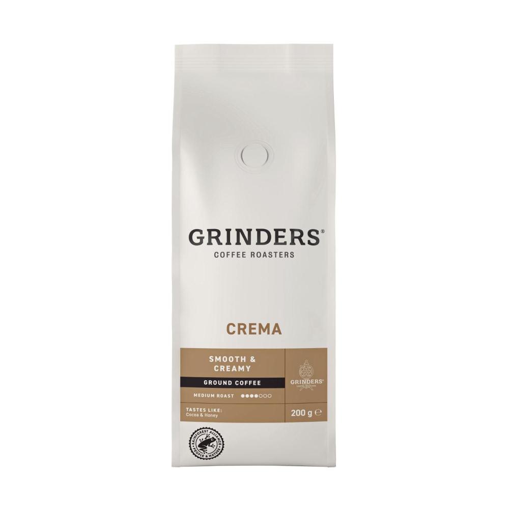 Grinders Crema Ground Coffee | 200g