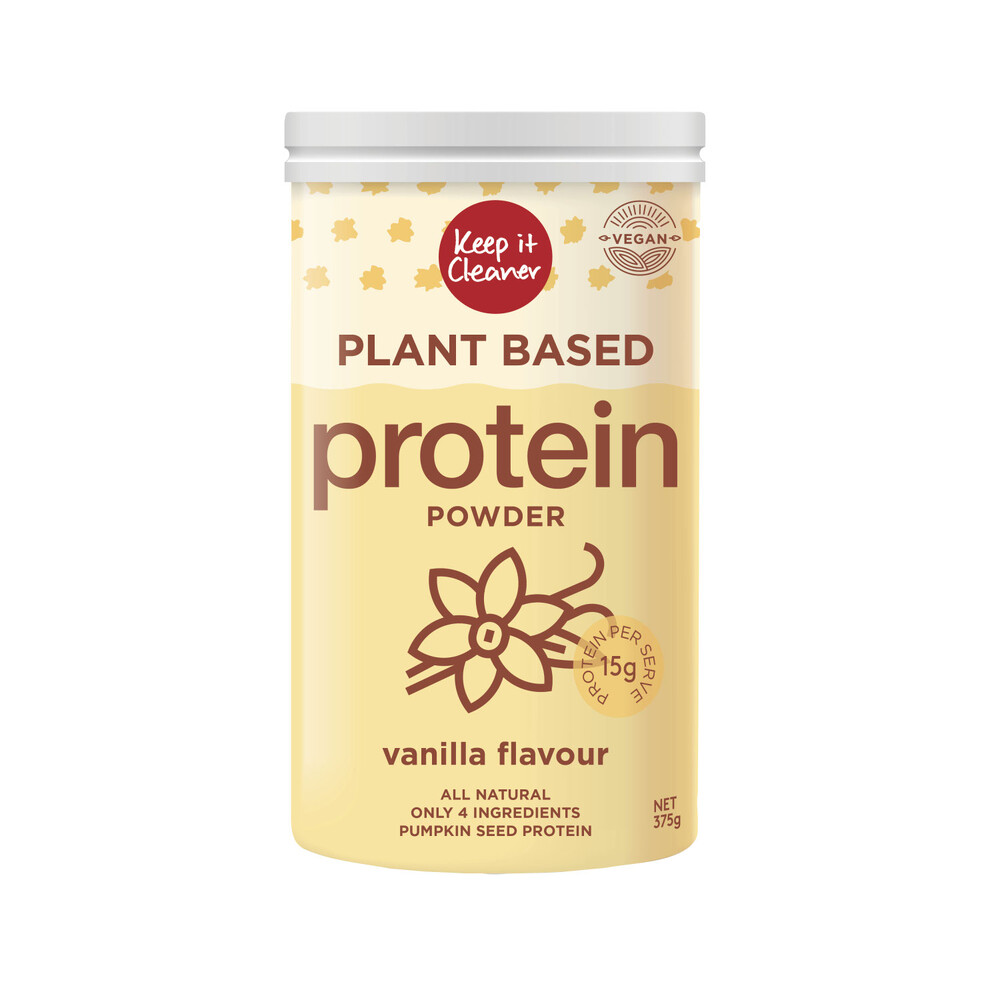 Buy Keep It Cleaner Plant Based Protein Powder Vanilla 375g Coles