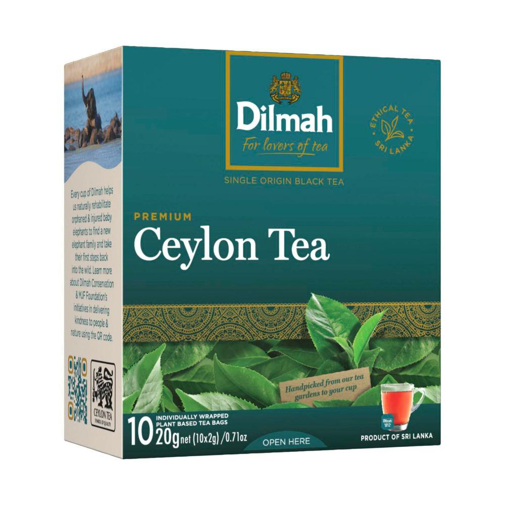 Buy Dilmah Premium Paper Envelope Tea Bags 10 each Coles