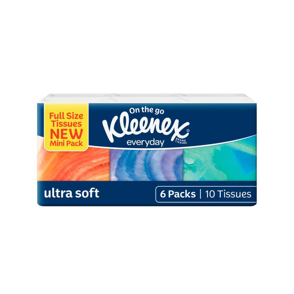 Buy Kleenex Facial Tissue Everyday 6X10 Pack 60 pack Coles