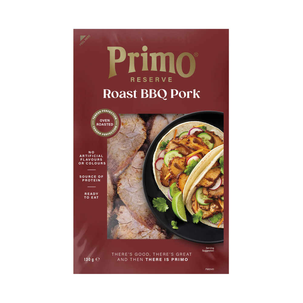 Buy Primo Reserve Tender BBQ Pork 130g Coles