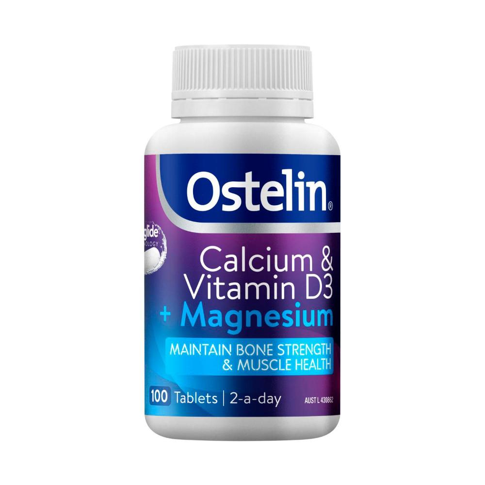 Buy Ostelin Calcium- Magnesium & D3 100 Pack | Coles