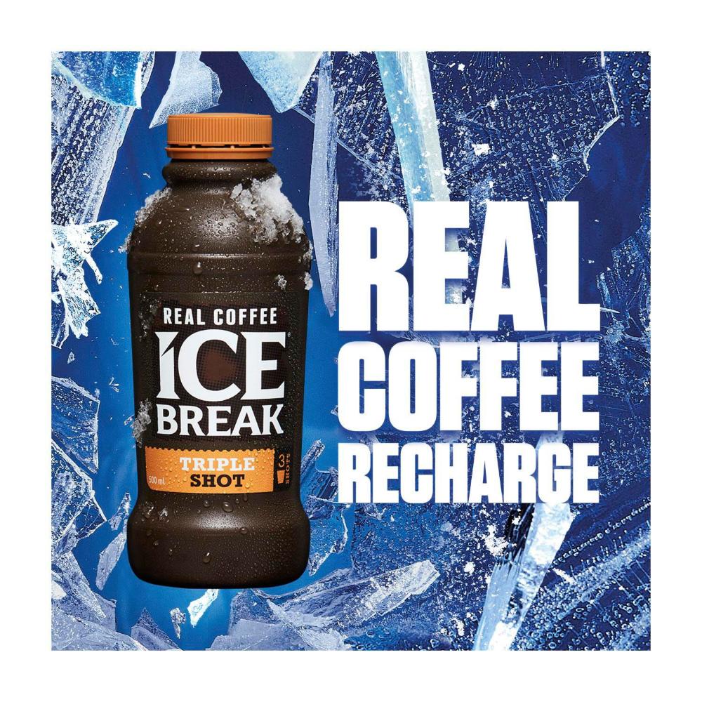 Buy Ice Break Iced Coffee Triple Shot 500mL Coles
