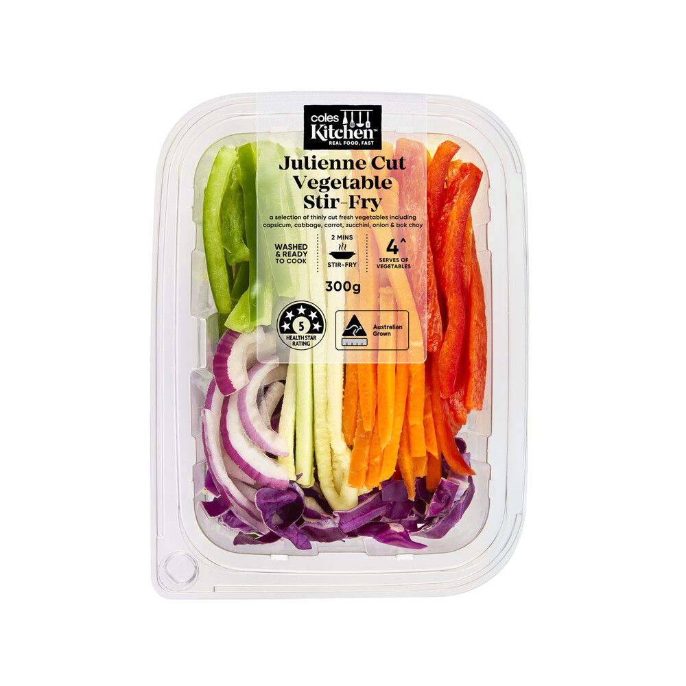 Buy Coles Julienne Vegetable Stir Fry 300g Coles