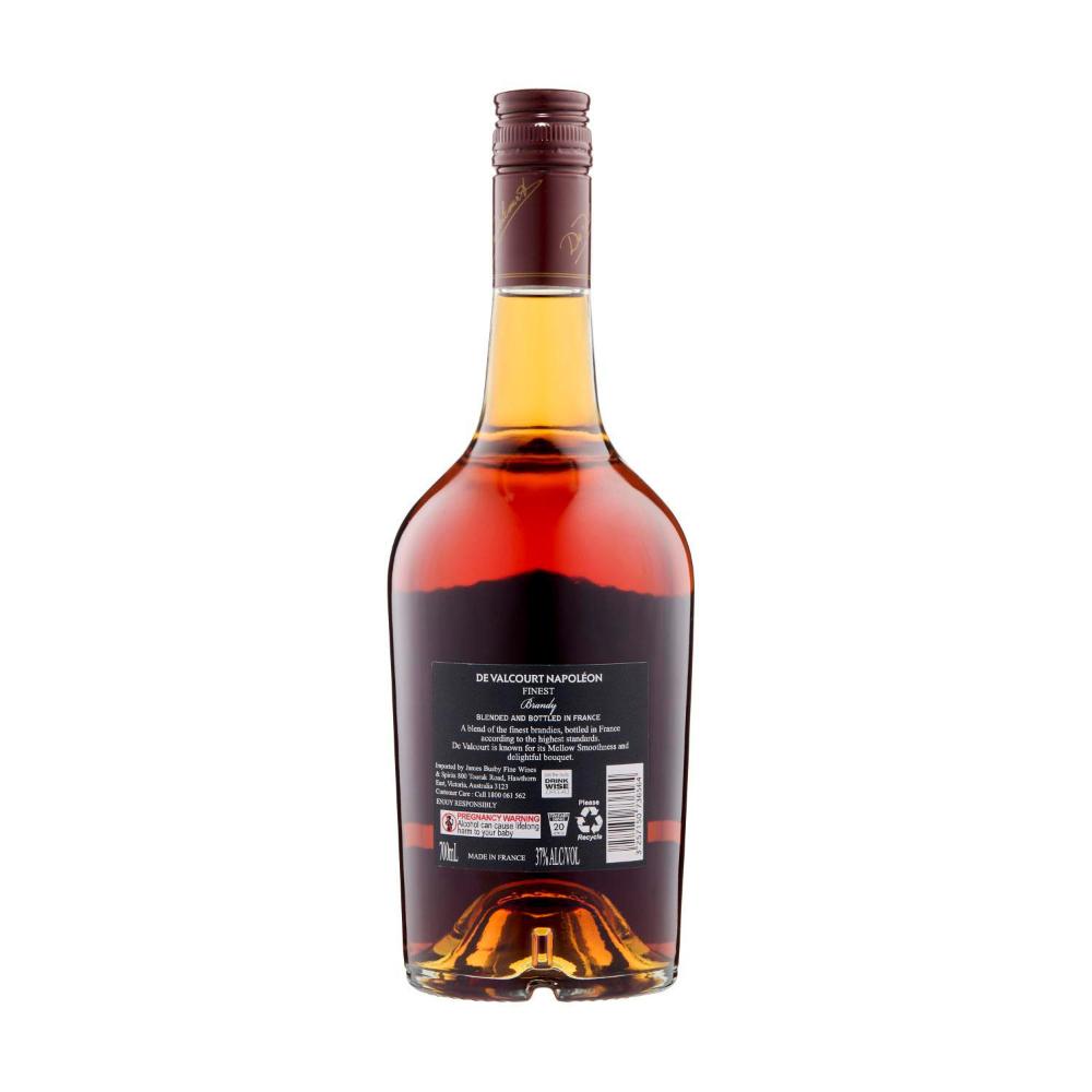 Buy De Valcourt Napoleon Brandy 700ml 1 Each | Coles