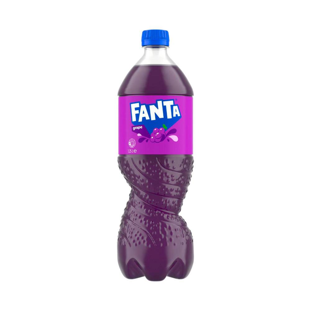 Fanta Grape Soft Drink Bottle | 1.25L
