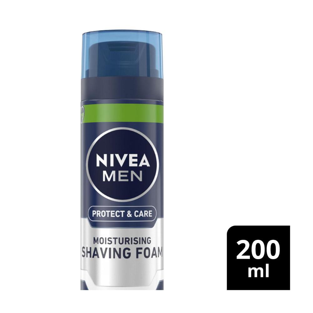Buy Nivea Men Protect & Care Moisturising Shaving Foam 200mL Coles
