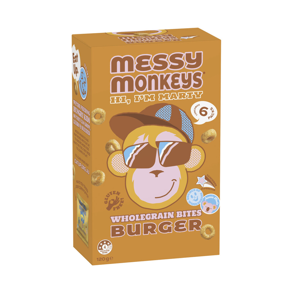 Messy Monkey Bites Burger | 120g