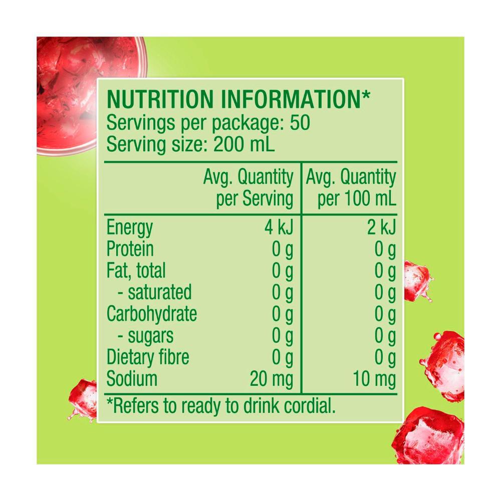 Buy Golden Circle Cordial Zero Sugar Raspberry 2L | Coles