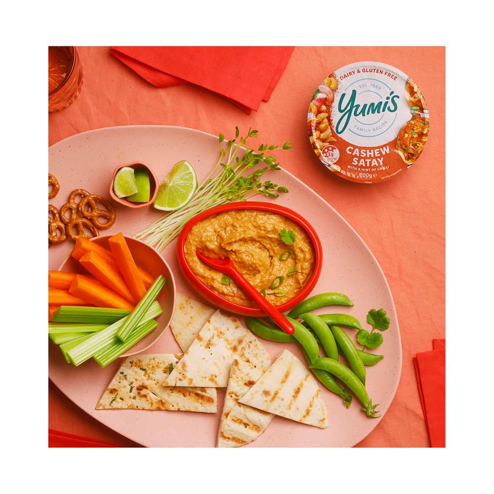 Yumi's Cashew Satay Dip Dairy & Gluten Free | 200g
