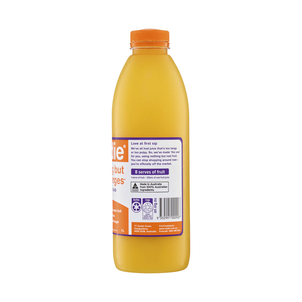 100g Diet Orange Juice Nutritional Value Per 100g Buy Nudie