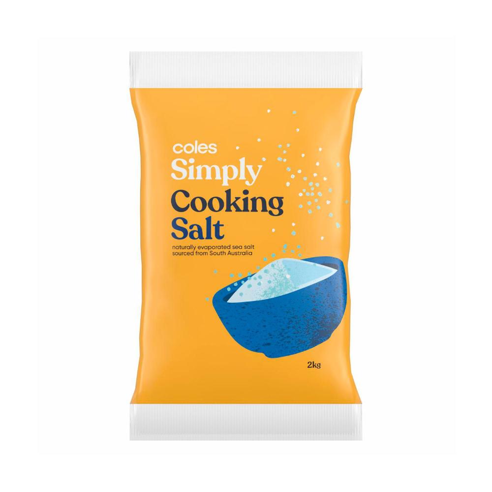Buy Coles Cooking Salt 2 kg Coles