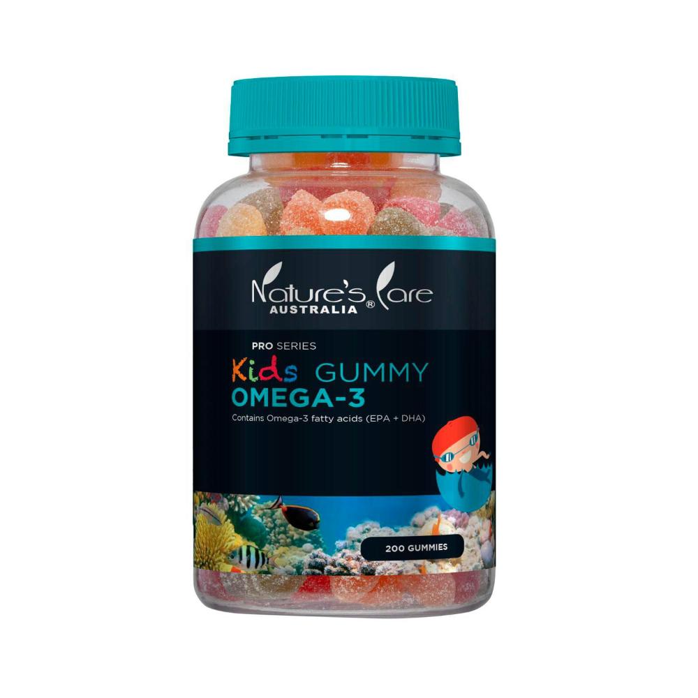 Nature's Care Pro Series Kids Omega 3 Gummies | 200 pack