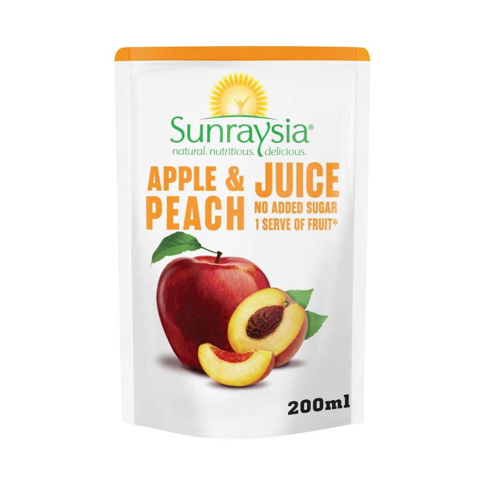 Sunrype Apple Juice And Peach SunRype Blue Label Apple Juice L