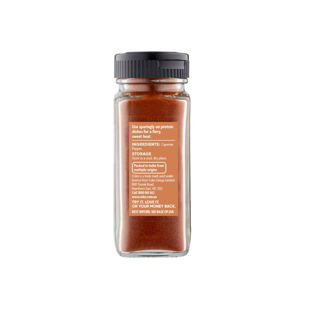 Buy Coles Cayenne Pepper Ground Extra Hot 41g Coles