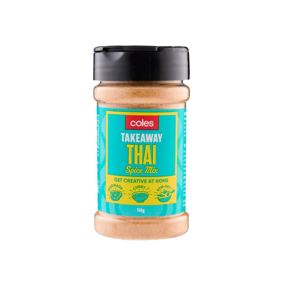 Buy Coles Thailand Takeaway Spice Mix 110g Coles