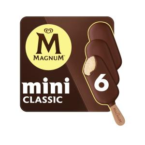 Magnum Ice Cream Mini Classic 6 Pack | 360mL
