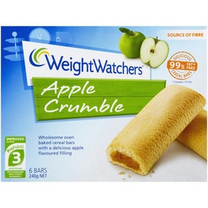 apple crumble cereal bars