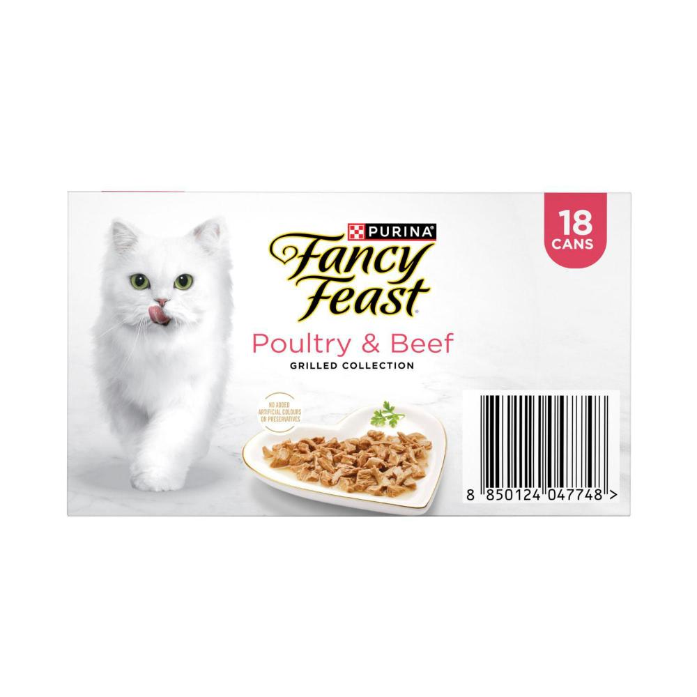 purina fancy feast grilled collection wet cat food variety packs