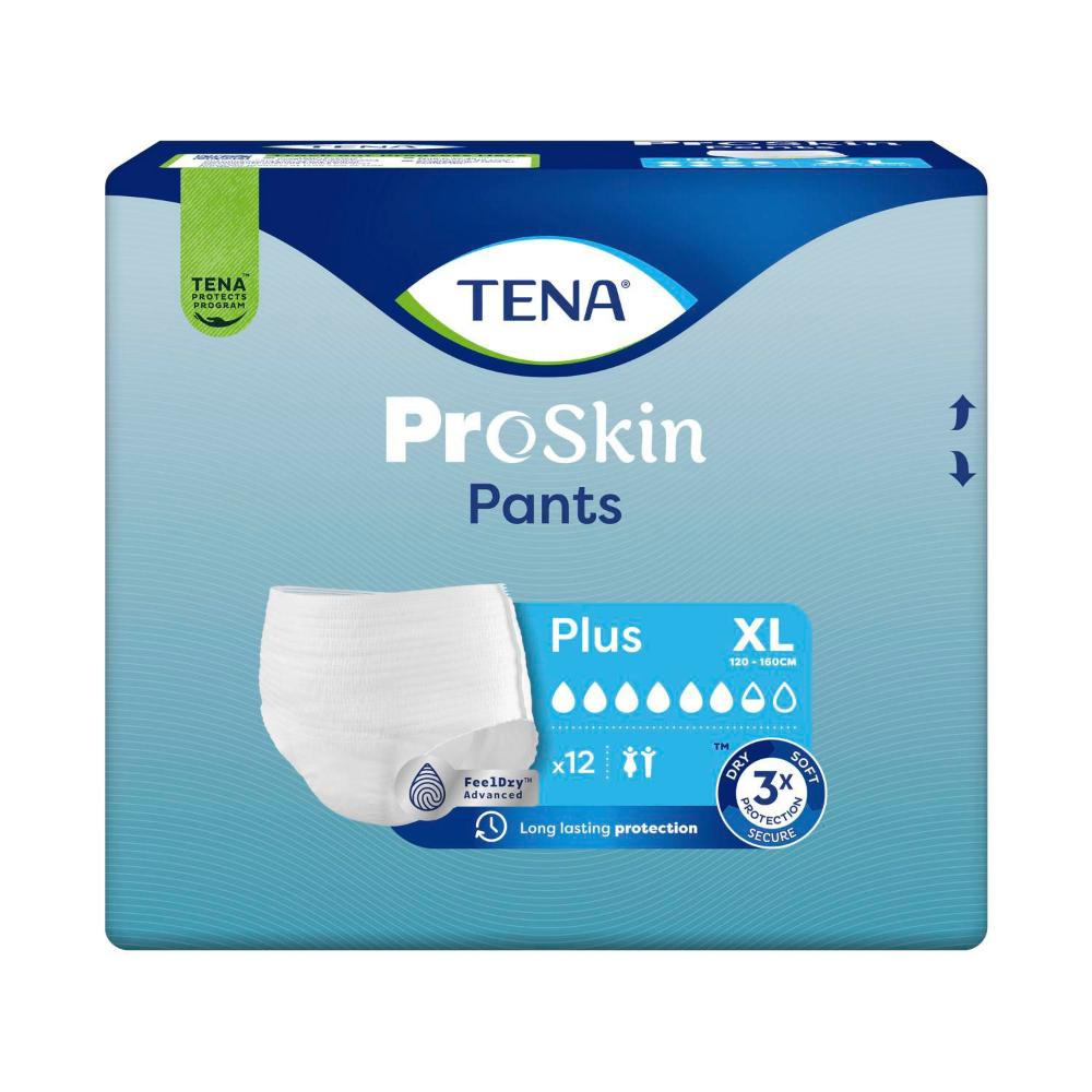 Buy Tena Proskin Plus Pants Size XL 12 Pack | Coles