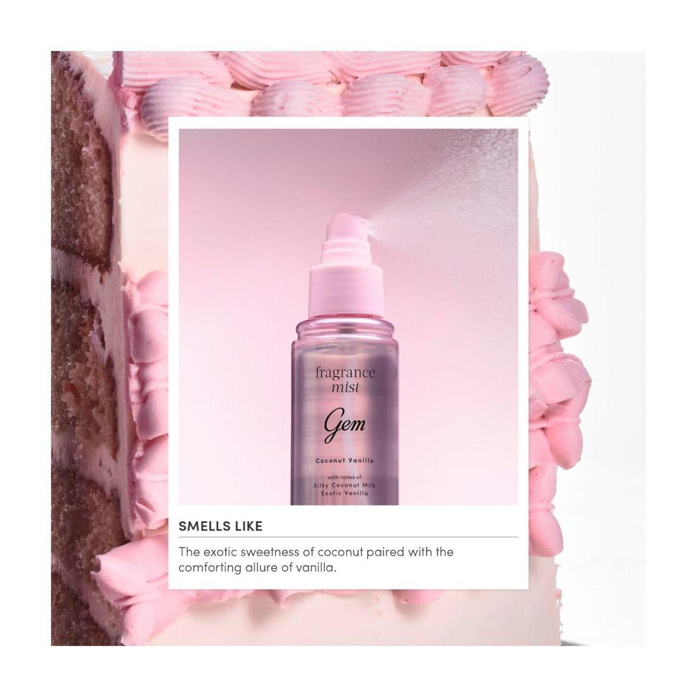Gem fragrance mist Coconut Vanilla 2本セット Buy Gem Fragrance Mist Coconut & Vanilla 90mL | Coles
