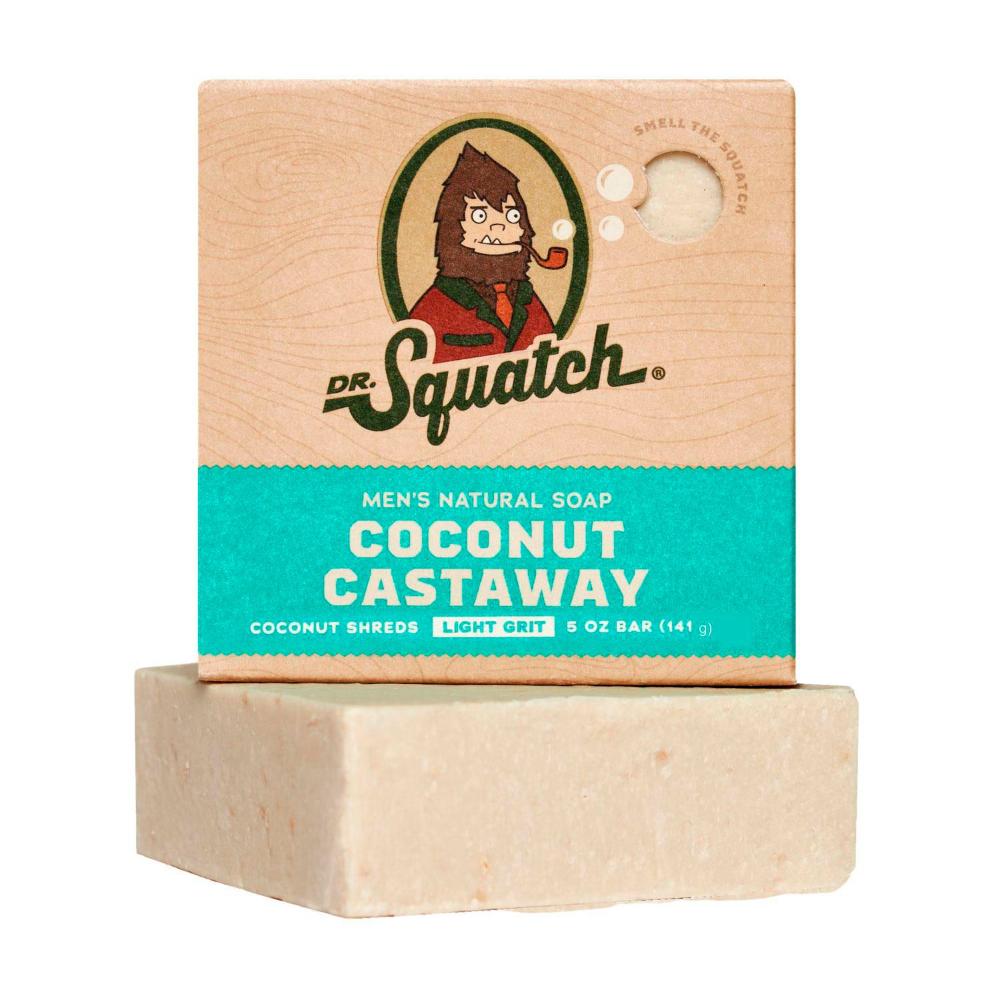 Dr Squatch Coconut Castaway Bar Soap | 141g