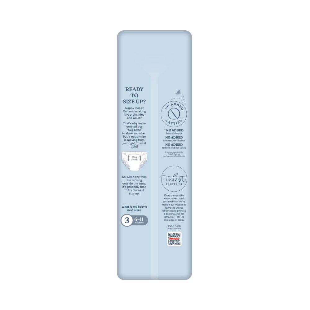Huggies Pure And Sensitive Nappies Size 2 | 74 Pack